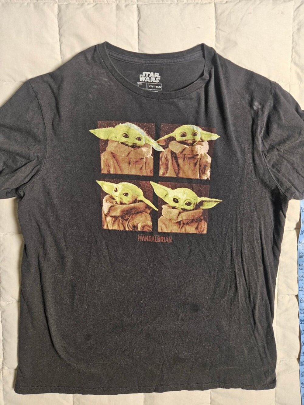 Mandalorian Grogu T-Shirt Black L